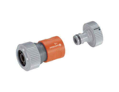 GARDENA Pumpen Anschlusssatz 13mm für Anschluss von 13mm (1/2)-Schläuchen