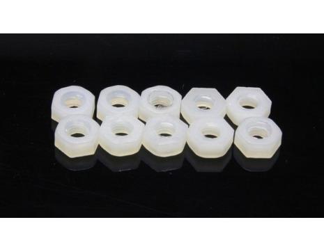 EP M5  D8xD4mm Nylon-Mutter, 10 Stk.