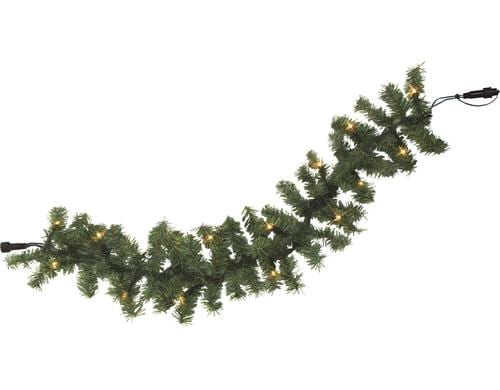 Star Trading System LED Extra Girlande 600x28cm, Schwarz, Warmweiss