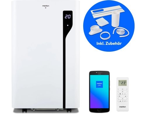 Medion Klimagerät MD 37734 230V, 12000 BTU App, Fensterkit