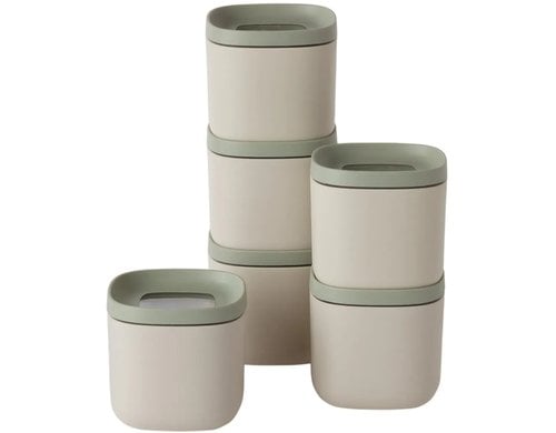 BergHOFF Vorratsbehälter-Set Leo Balance 6-teilig, 0.16L, 6.93x6.6cm