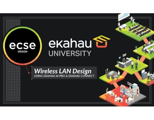 Ekahau ECSE Design Class Online  SEAT Online 4-Tage Kurs, für 1 Person