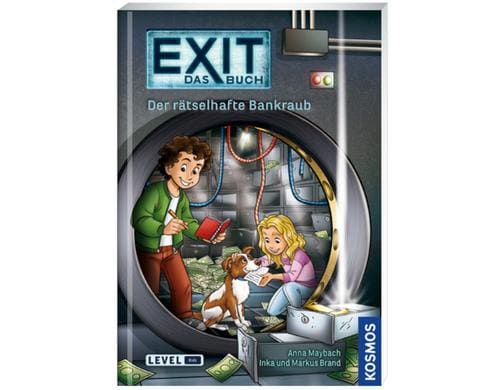 EXIT Buch Rätselhafte Bankraub 8+