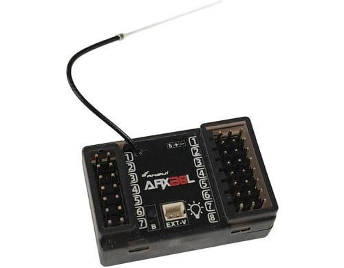 Amewi Empfänger ARXB8L 8-Kanal Für ATXB8, mit Ansteuerung für LED