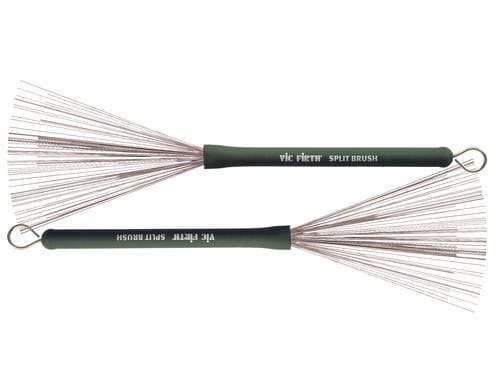 Vic Firth VFSB Brushes SB Split Brush Besen, Paar
