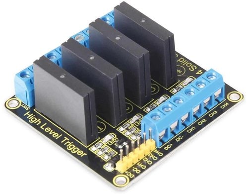 jOY-it  SBC-SSR01, 4-Kanal-Halbleiterrelais galvanische Trennung