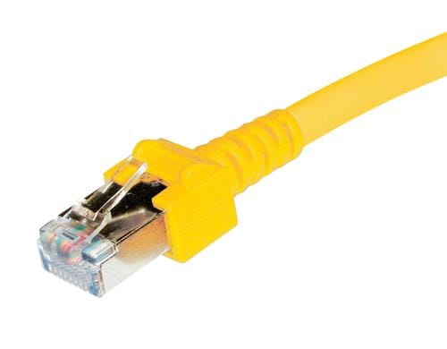 Dätwyler Patchkabel: S/UTP, 7.5m, gelb Cat.5e
