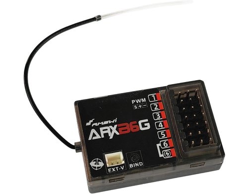 Amewi Empfänger ARXB6G 6-Kanal mit Gyro Für ATXB6 & ATXB8