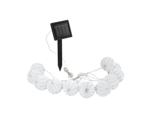 EGLO SOLAR Lichterkette weiss Solar / inkl. 10x LED-RGB 0,06W, Solar