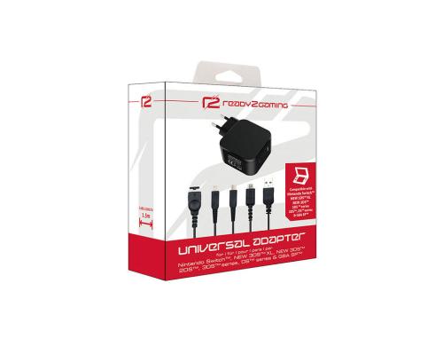 Ready2Gaming AC Adapter für Switch/3DS/GBA schwarz