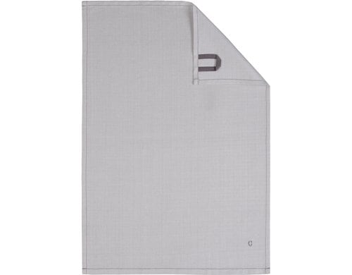 Cawö Geschirrtuch Solid 50x70cm, Platin