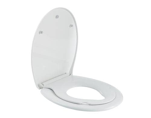 COCON Toilettensitz Family, Einlage Kinder weiss, Kunststoff, Absenkautomatik