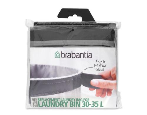 Brabantia Wäschesack Inhalt 35 Liter, grey