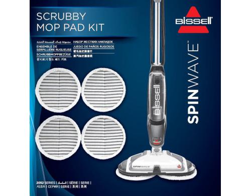 Bissell Pads Spin Wave Scrubby Zubehör Bissell