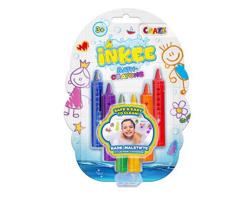 CRAZE Inkee Bade-Malstifte 6er Set