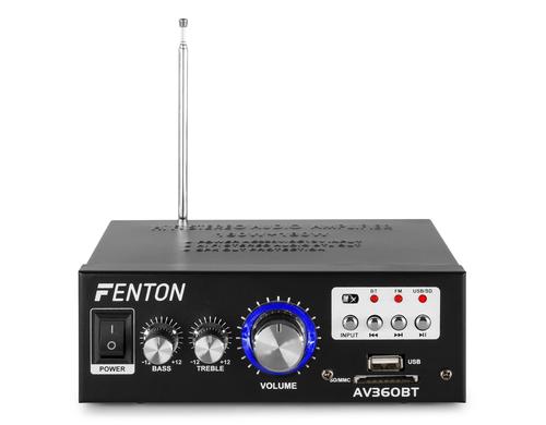 Fenton AV360BT Mini Stereo HiFi Verstärker