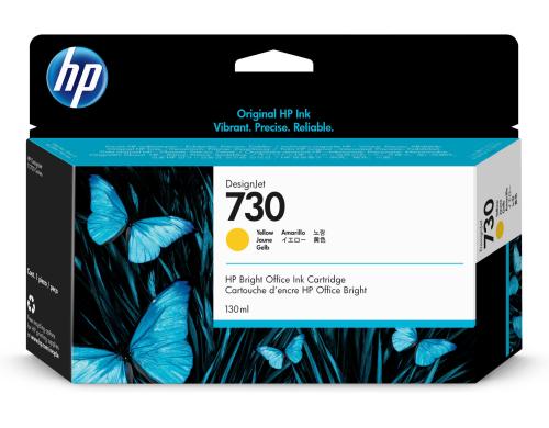 HP Tinte Nr. 730 - Yellow (P2V64A) Tintenvolumen 130 ml HP Tinte Nr. 730 - Yellow (P2V64A) Tintenvolumen 130 ml