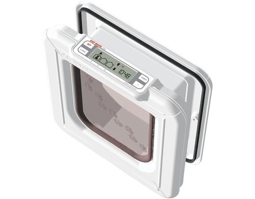 Cat Mate Super Selective 4-Wege Katzentüre weiss