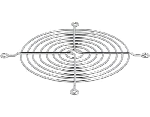 Delock Lüftergitter 120x120mm, silber Bedestigung über Schrauben