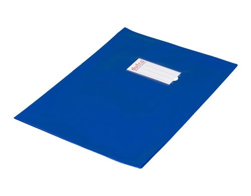 Dufco Hefthüllen Green Line blau, 10 Stk. E5 Stabquart mit Beschriftung, 220my