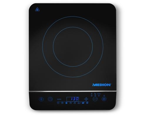 MEDION MD 17595 Induktionskochplatte 2000W, 10 Stufen, Timer
