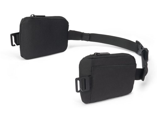 DICOTA Taillengurt mit Taschen für Notebook und Rucksäcke