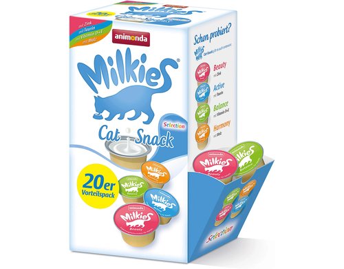 Animonda Cat Snack Milkies Selection 20x15g Topping