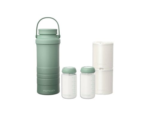 Momcozy Muttermilch-Kühler grün