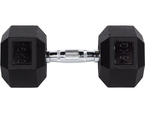 Fitcom, Hex Dumbbell 15 kg 15kg