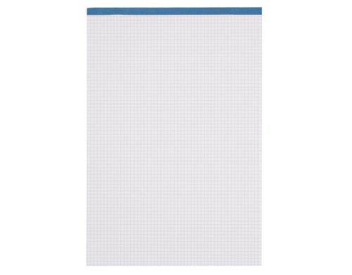 Elco Neutraler Block,A4,5 Blocks à 100Blatt 4mm, hochweiss, perforiert, kariert,