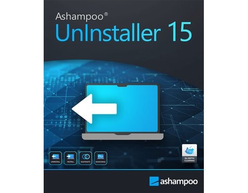 Ashampoo Uninstaller 15 ESD, Vollversion, 1 PC