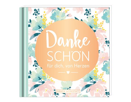 Grafik Werkstatt Minibuch Danke schön