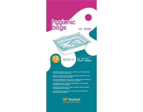 Ferplast Polybeutel FPI 5361, 12Stk. Für Katzentoiletten Nip und Birman