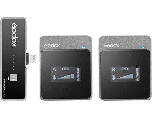 Godox Move Link LT2 Mikrofonsystem 2-Pers-Mikrofon Lightning (2,4 GHz)