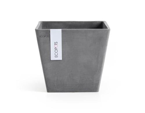 Ecopots Rotterdam ROT.20cm Grau