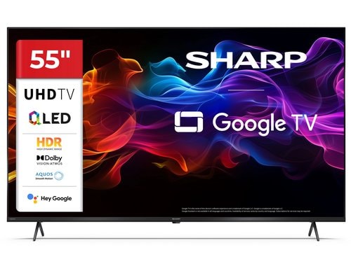 Sharp 55HP5165E, 55 QLED-TV Google TV, UHD, Atmos