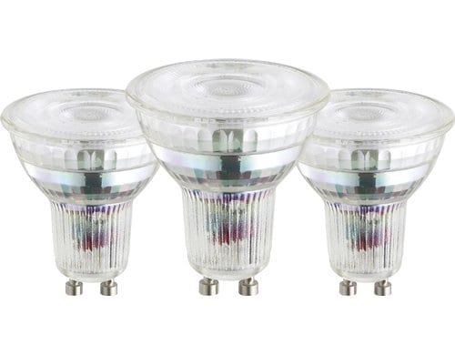 Eglo Leuchtmittel GU10 3er Pack 2.5W, Warmweiss, 2700K, nicht dimmbar