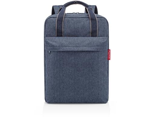 Reisenthel Rucksack allday backpack m herringbone dark blue, 15l, 30 x 39 x 13 cm