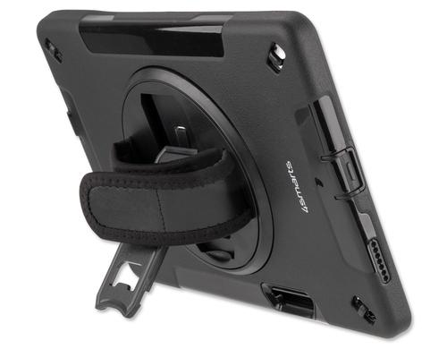 4Smarts Rugged Tablet Tasche GRIP für Samsung Galaxy Tab S6 Lite, schwarz