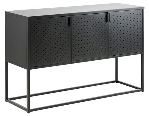 AC Design Sideboard Newton Stahl, 120x40x80 cm