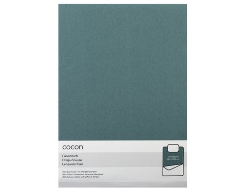COCON Fixleintuch eukalyptus 140/160x200 cm