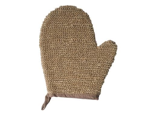 MSV Badehandschuh aus Jute 25x1x18 cm (HxBxL)