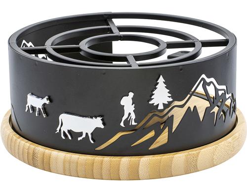 Kadastar Rechaud Magnetic Mountain 22cm Stahl, mit mit Magnet-Motiven