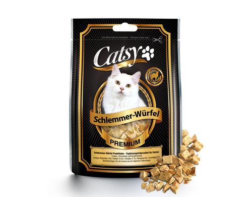 Catsy Schlemmer-Würfel Pouletleber 25g