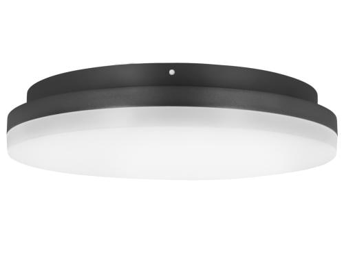 Ledeshi SLICE CIRCLE N III anthrazit 18/24W, 3000/4000K, IP54, HF-Sen