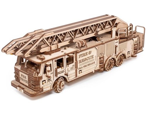 EWA Feuerwehrauto 3D Holzbausatz