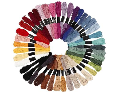 Creativ Company Stickgarn Baumwolle 42 Bündel à 8 m