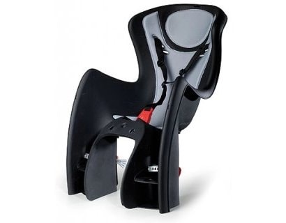 Ok Baby Kindersitz Baby Shield, schwarz Montage hinten mit Halteblock