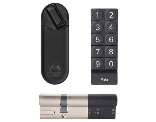 Yale Linus L2 Smart Lock schwarz Z+K KIT 05/103210/MB+05/501000/SN+05/301000/BL