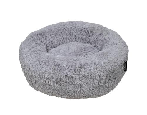 District70 Hundebett Fuzz Light Grey L hellgrau